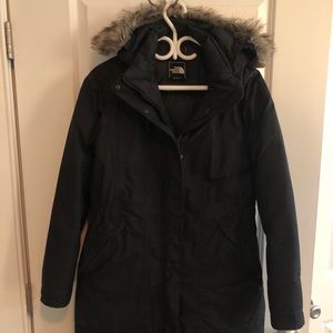 North Face Arctic Parka Jacket TNF Black L